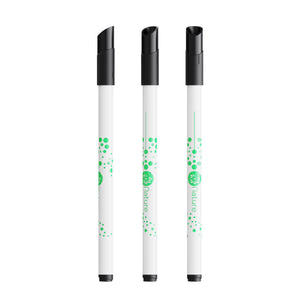 BIC® Velleda® pennarello per lavagna Fine personalizzato — Bianco / Nero / Inchiostro Nero (esempio di personalizzazione)