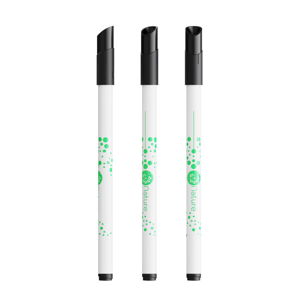 BIC® Velleda® pennarello per lavagna Fine personalizzato — Bianco / Nero / Inchiostro Nero (esempio di personalizzazione)