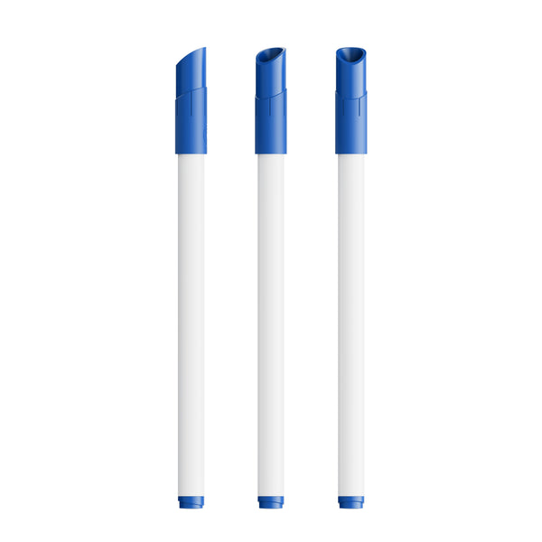 BIC® Velleda® pennarello per lavagna Fine personalizzato — Bianco / Blu / Inchiostro Blu