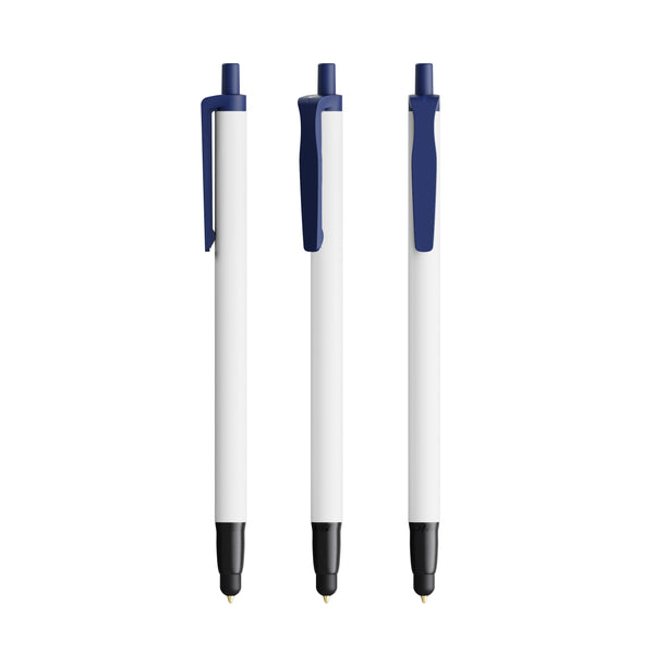 BIC® Clic Stic Stylus Ecolutions personalizzata — Blu Riciclato / Inchiostro Blu
