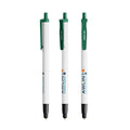 BIC® Clic Stic Stylus Ecolutions personalizzata — Verde Scuro Riciclato / Inchiostro Blu (esempio di personalizzazione)