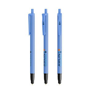 BIC® Clic Stic Stylus personalizzata — Blu / Inchiostro Blu (esempio di personalizzazione)