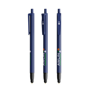 BIC® Clic Stic Stylus personalizzata — Blu / Inchiostro Blu / 07 (esempio di personalizzazione)