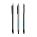 BIC® Clic Stic Stylus personalizzata — Metallizzato / Inchiostro Blu (esempio di personalizzazione)