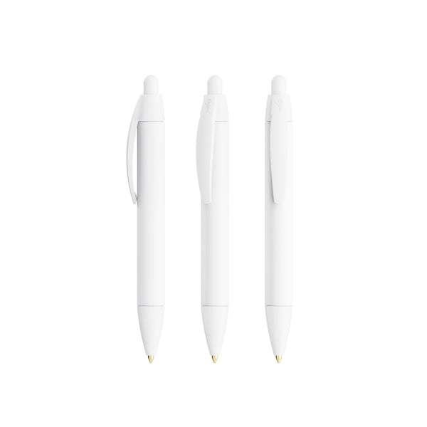 BIC® Wide Body Mini Digital personalizzata — Bianco / Inchiostro Blu