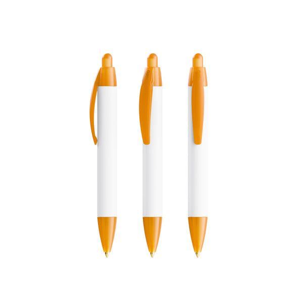 BIC® Wide Body Mini Digital personalizzata — Arancio Frosted / Inchiostro Blu
