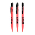BIC® Media Clic BIO Based personalizzata — Rosso / Inchiostro Blu (esempio di personalizzazione)