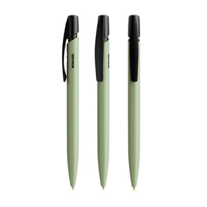 BIC® Media Clic BIO Based personalizzata — Verde / Inchiostro Blu