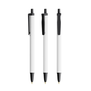 BIC® Clic Stic Ecolutions® personalizzata — Nero Riciclato / Inchiostro Blu