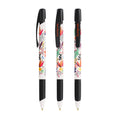 BIC® Media Clic Grip Ecolutions personalizzata — Bianco/Nero / Inchiostro Blu (esempio di personalizzazione)
