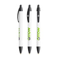 BIC® Wide Body Ecolutions® personalizzata — Nero / Inchiostro Blu (esempio di personalizzazione)