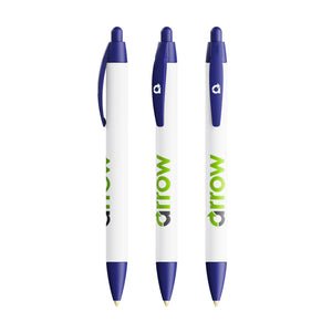 BIC® Wide Body Ecolutions® personalizzata — Blu / Inchiostro Blu (esempio di personalizzazione)