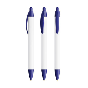 BIC® Wide Body Ecolutions® personalizzata — Blu / Inchiostro Blu