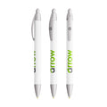 BIC® Wide Body Ecolutions® personalizzata — Metallizzato / Inchiostro Blu (esempio di personalizzazione)