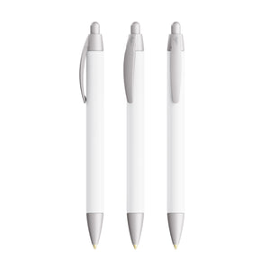 BIC® Wide Body Ecolutions® personalizzata — Metallizzato / Inchiostro Blu
