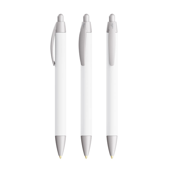 BIC® Wide Body Ecolutions® personalizzata — Metallizzato / Inchiostro Blu