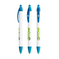 BIC® Wide Body Ecolutions® personalizzata — Azzurro Frosted / Inchiostro Blu (esempio di personalizzazione)