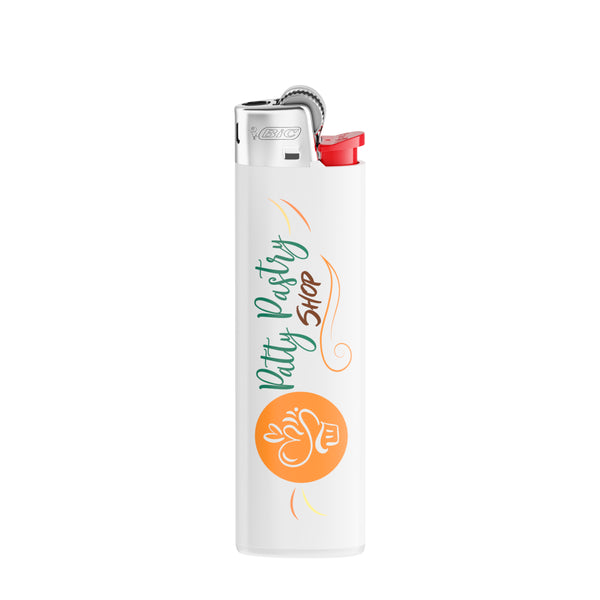 BIC® J23 personalizzato — Bianco Opaco (esempio di personalizzazione)