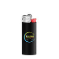BIC® J25 personalizzato — Corpo nero / base bianca / forchetta rossa / cofano cromato (esempio di personalizzazione)
