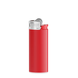 BIC® J25 personalizzato — Corpo rosso - base bianca - forcella rossa - cofano cromato