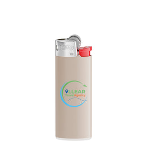 BIC® J25 personalizzato — Corpo grigio caldo - base bianca - forcella rossa - cofano cromato (esempio di personalizzazione)