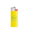 BIC® J25 personalizzato — Corpo giallo chiaro - base bianca - forcella rossa - cofano cromatico (esempio di personalizzazione)
