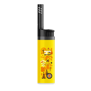 BIC® EZ Reach™ Accendino personalizzato — Giallo (esempio di personalizzazione)
