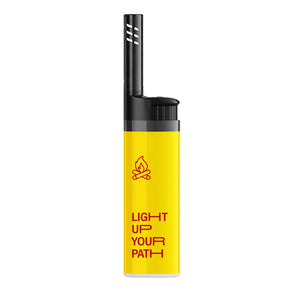 BIC® EZ Reach™ Accendino personalizzato — Giallo (esempio di personalizzazione)