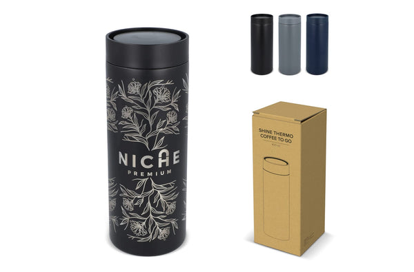 360 Shine thermo caffè da asporto 400 ml - personalizzabile con logo