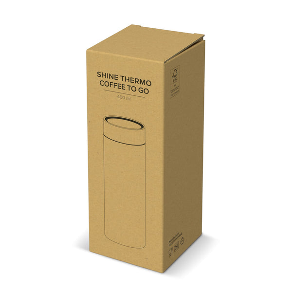 360 Shine thermo caffè da asporto 400 ml - personalizzabile con logo