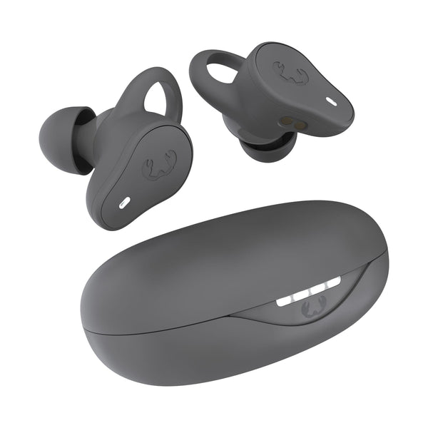 3TW1600 | Auricolari sportivi True Wirel. Fresh 'n Rebel grigio scuro - personalizzabile con logo