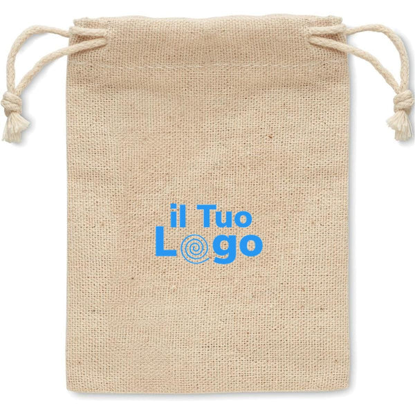 4 cubetti di ghiaccio beige - personalizzabile con logo