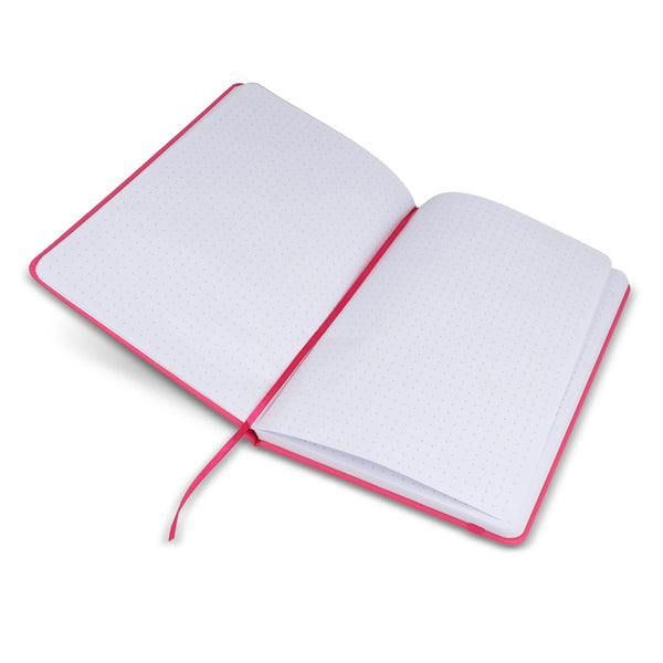 Taccuino A5 in PU con pagine puntinata FSC