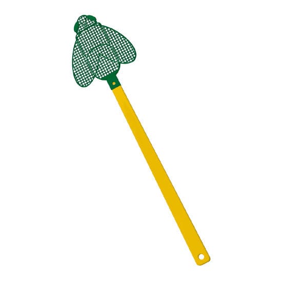 Acchiappa mosche colorato Giallo / Verde - personalizzabile con logo