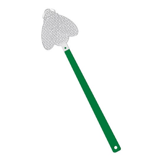 Acchiappa mosche colorato Verde / Bianco - personalizzabile con logo