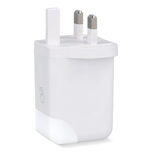 Adattatore di alimentazione Xoopar ICE-G 65W GaN con spina britannica Bianco - personalizzabile con logo