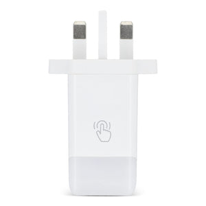 Adattatore di alimentazione Xoopar ICE-G 65W GaN con spina britannica - personalizzabile con logo