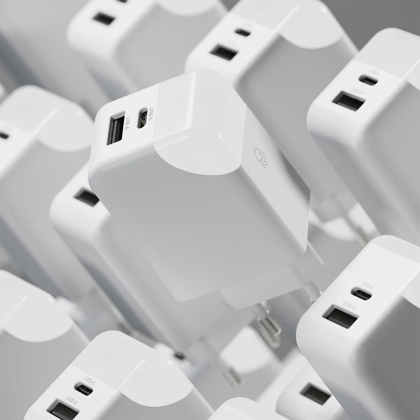 Adattatore di alimentazione Xoopar Ice-G 65W GaN - personalizzabile con logo