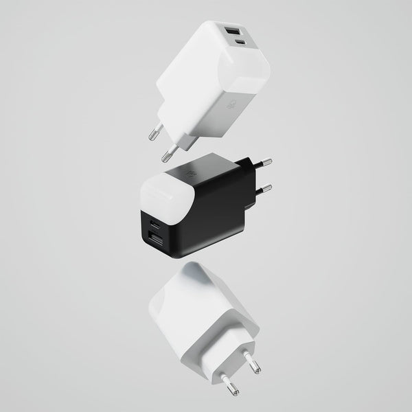 Adattatore di alimentazione Xoopar Ice-G 65W GaN - personalizzabile con logo