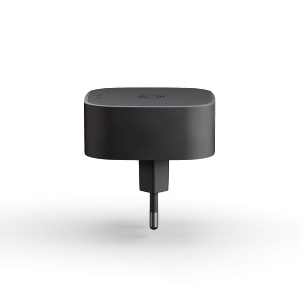 Adattatore di ricarica wireless Zens nero - personalizzabile con logo