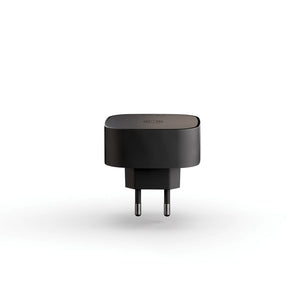 Adattatore di ricarica wireless Zens nero - personalizzabile con logo