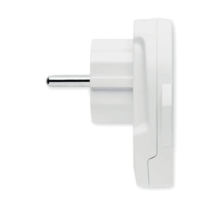 Adattatore Skross USB bianco - personalizzabile con logo
