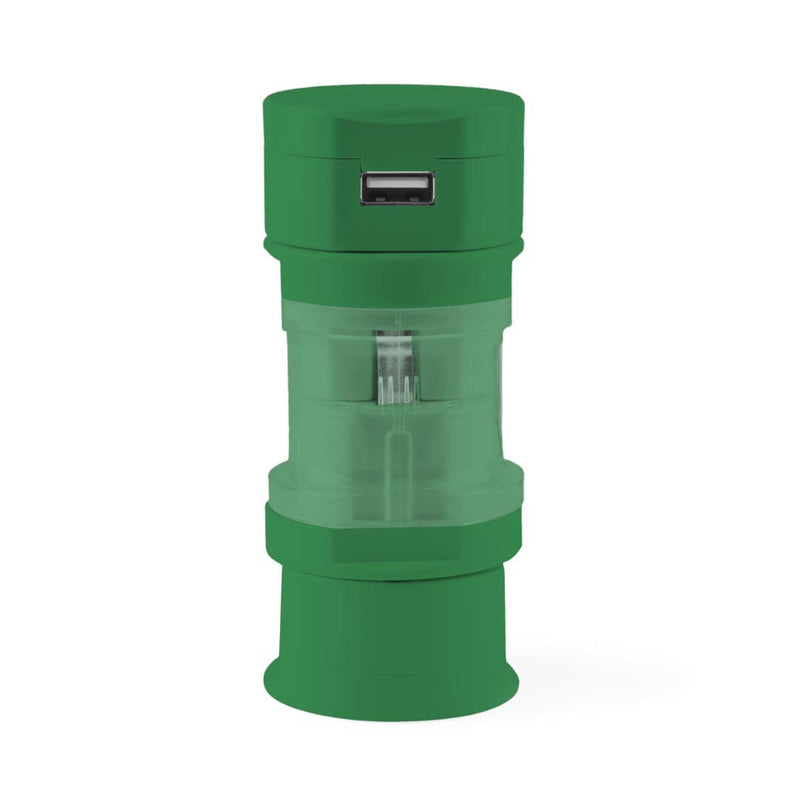 Adattatore Spina Tribox verde - personalizzabile con logo