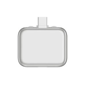 Adattatore type C ChargeGuard disconnessione automatica RCS color argento - personalizzabile con logo
