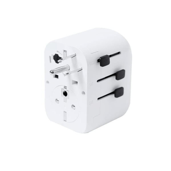 Adattatore Universale Wando bianco - personalizzabile con logo