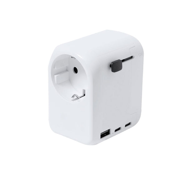 Adattatore Universale Wando bianco - personalizzabile con logo