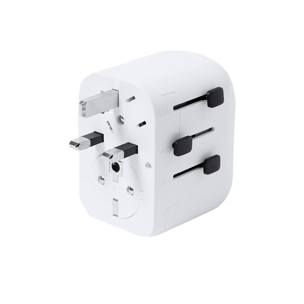 Adattatore Universale Wando bianco - personalizzabile con logo