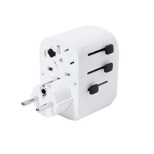 Adattatore Universale Wando bianco - personalizzabile con logo