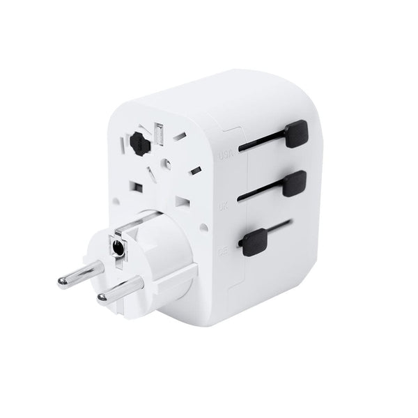 Adattatore Universale Wando bianco - personalizzabile con logo