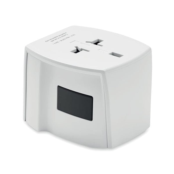 Adattatore USB A/C Skross MUV bianco - personalizzabile con logo